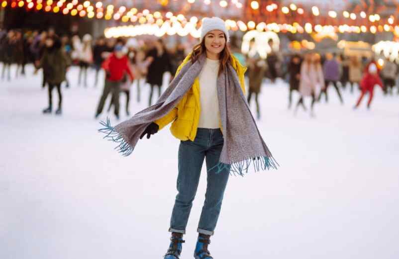 La patinoire de l’Hôtel de Ville