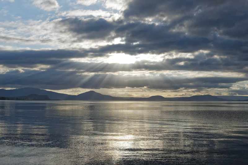 Lac Taupo Nouvelle Zélande