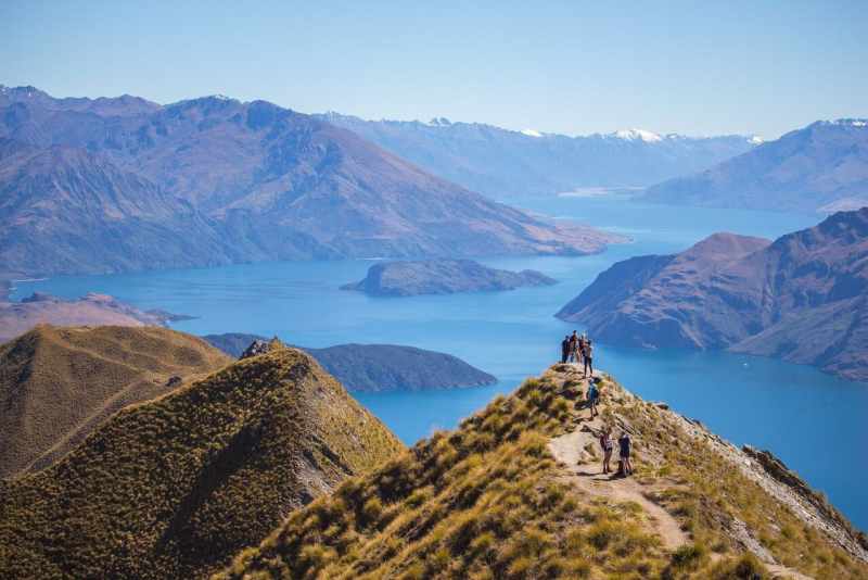 Pic de roy wanaka lac Nouvelle Zélande