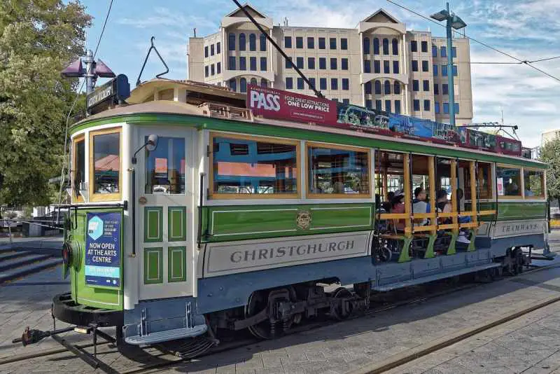 Tram christchurch