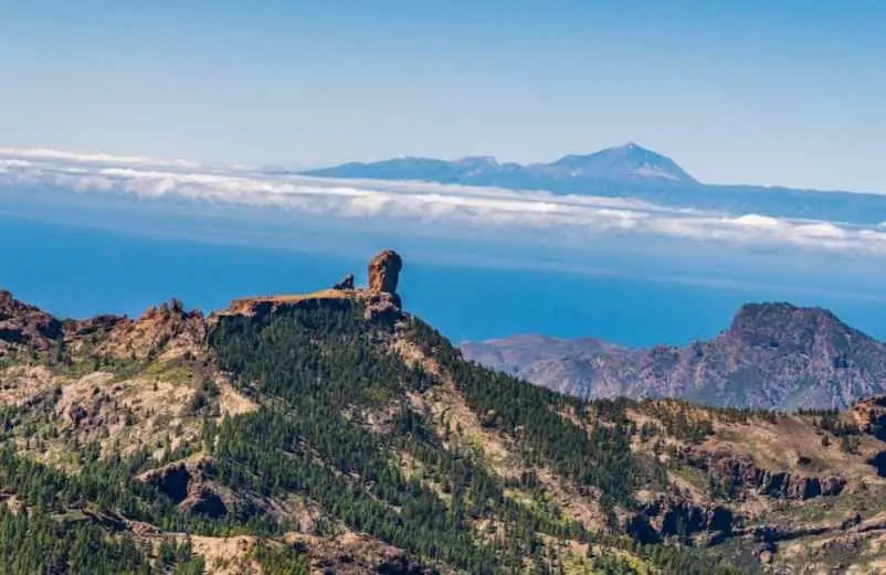 Le Teide, sommet emblématique visible depuis le sud CAF de Nice Le Teide, sommet emblématique visible depuis le sud CAF de Nice