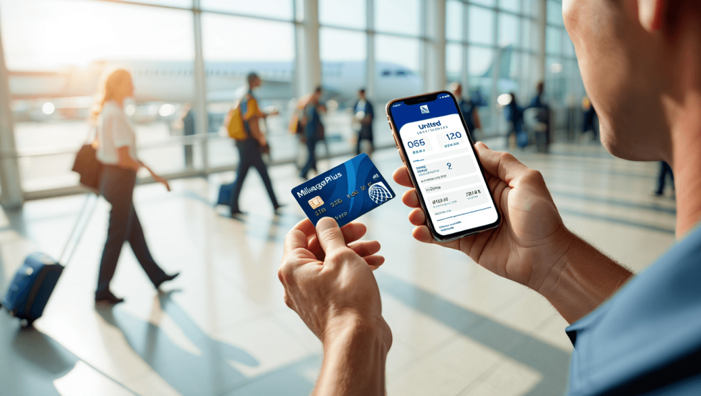 United Airlines plane