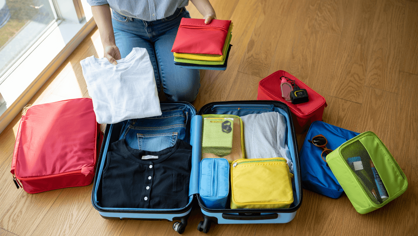 The very best strategy for using packing cubes