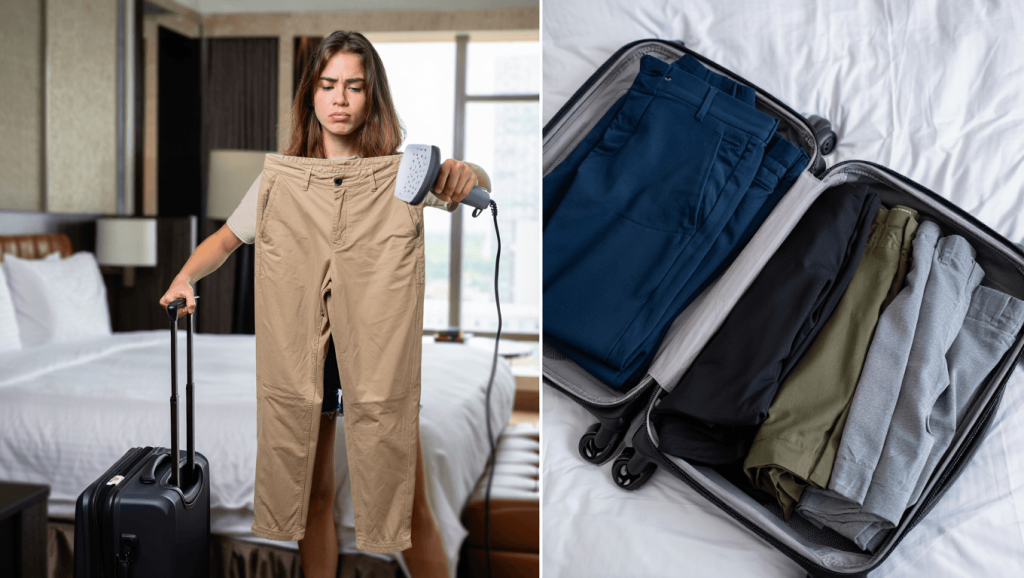 8 Comfy, Wrinkle-free Travel Pants That Look Fresh Right Out of Your Suitcase—All Under $35 at Amazon