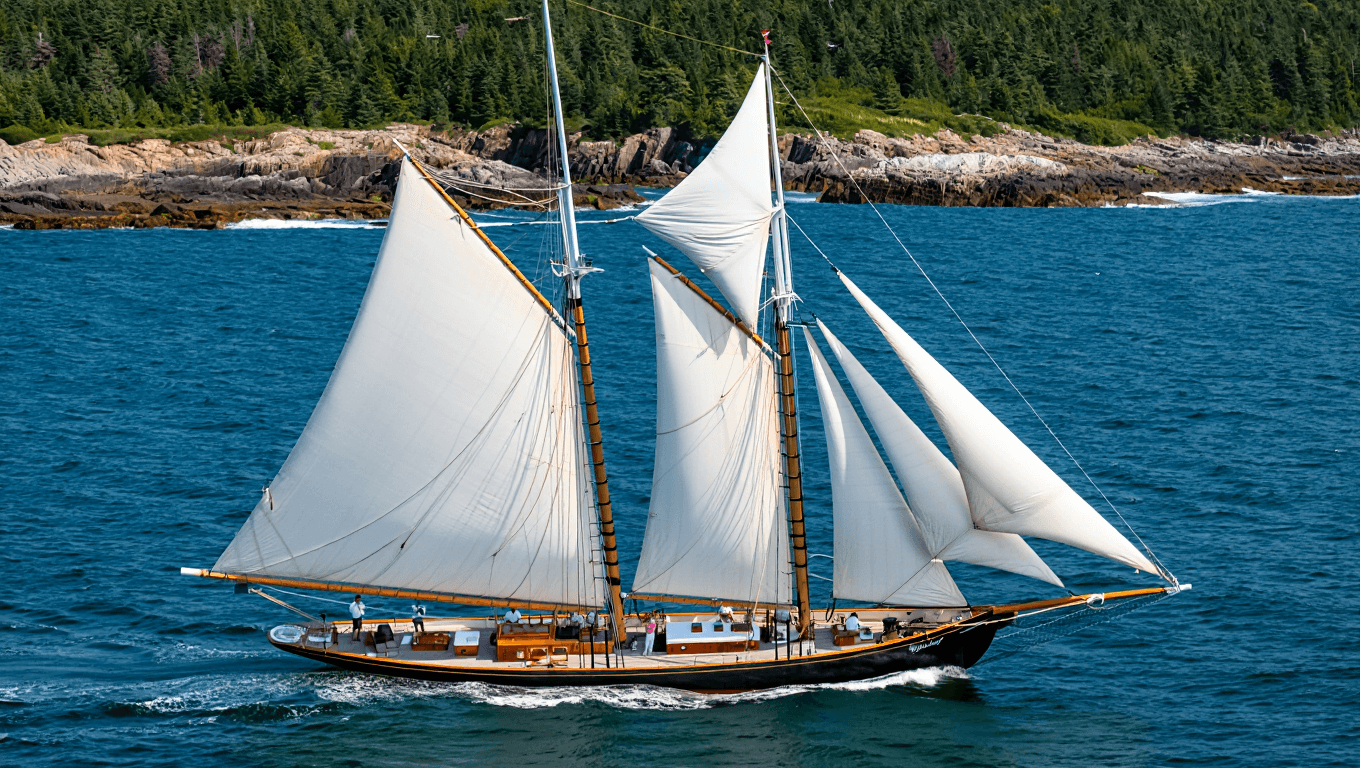 Sailing the Maine Windjammer Fleet: A Week Aboard the Schooner Heritage