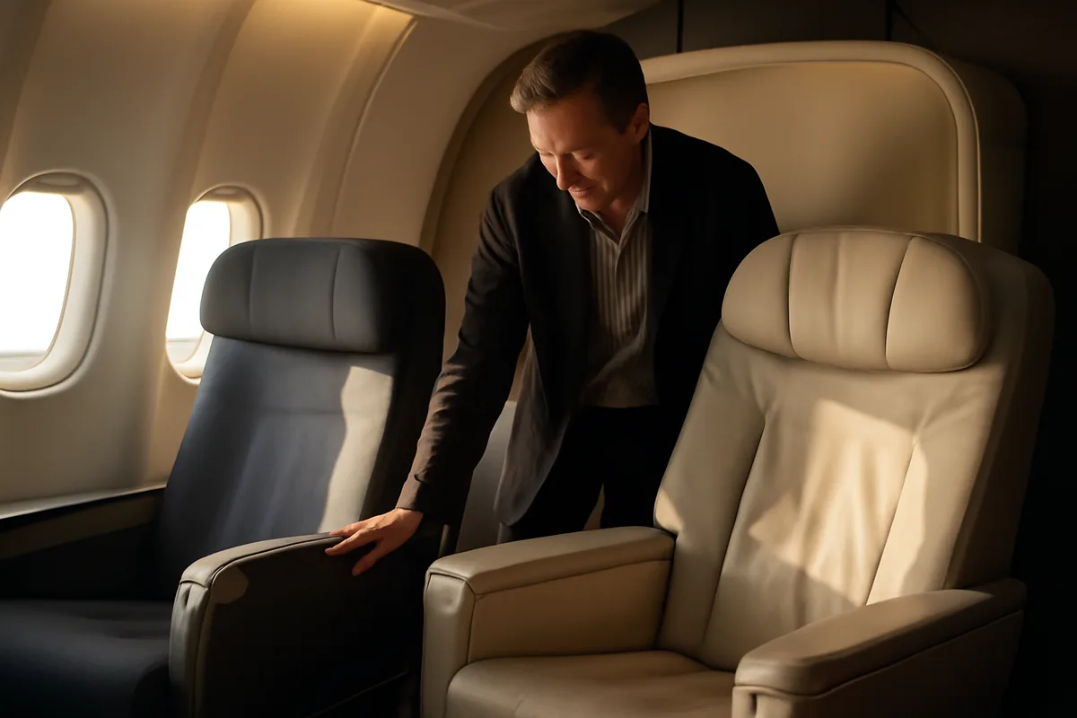 Qu’est-ce qui rend La Première d’Air France spéciale par rapport à une business classique — La Première ne se limite pas à un siège plus large ou à un repas amélioré. Il s’agit d’un ensemble comprenant la privateur de cabine ,