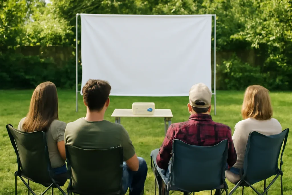Les 5 meilleurs vidéoprojecteurs d'extérieur testés pour soirées cinéma en plein air