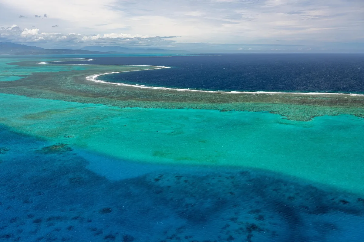 Surfeur expérimenté chevauchant une vague tubulaire puissante sur un reef break