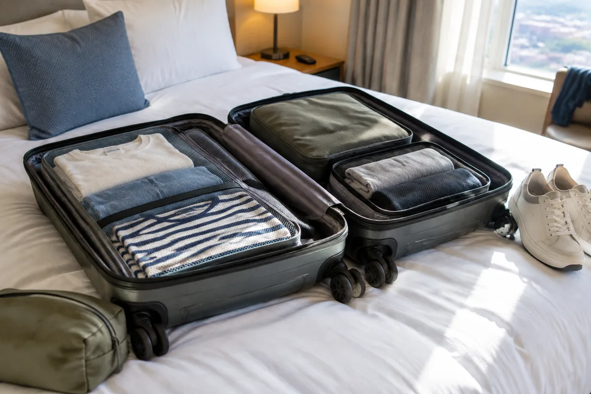 Astuces d'une hôtesse de l'air pour faire tenir une semaine de vêtements dans un bagage cabine