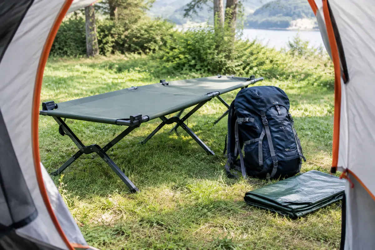 Les 6 meilleurs lits de camp de 2026 testés : confort, poids et résistance